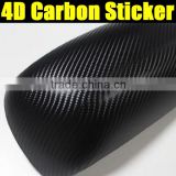 4D carbon fiber vinyl for auto wrap