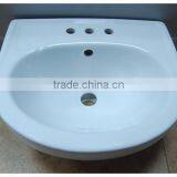 Bathroom Ceramic Colored Wash Basin Without Pedestal thumbnail-4