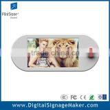9 inch lcd advertising battery powered screen