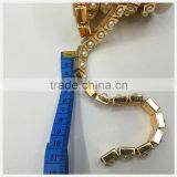 Gold Square Chain With Pearl for Clothes Necklace and Shoes thumbnail-4