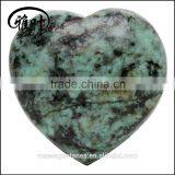 Beautiful Heart Shaped Man-made Turquoise Gemstone as Gift thumbnail-1