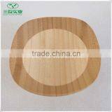 Natural Bamboo Dinner Plate Dish of Different Sizes thumbnail-3