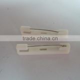 Cheap Price Plastic White Sticky Safety Pin for wholesale from china