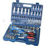 108 Pcs Socket Set 1/4'' and 1/2'' Drive