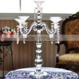 5arms Tall Standing Candelabra for Wedding Table Centerpieces