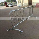 Hot Dipped Galvanized Pedestrian Safety Traffic Crowd Control Portable Metal Barrier