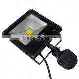 LED 20W IP65 Integrated Natural White Black PIR Outdoor Led Flood Light thumbnail-4