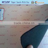 Good Quality Paper Insole Board With Black Eva