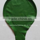 Latex helium balloon Big flat balloon standard color green