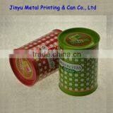 Salable Round Tin Box for Perfume Packaging