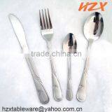 Spoon Knife and Fork(wave Pattern)