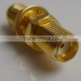 RF Adapter SMA Female to SMA Female Straight Bulkhead01