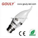 3W Non-Dimmable Led Candle Light 260LM Led Candle Light Bulb E14