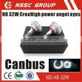 10 Years Experienced Factory NSSC Quality Product 32w Cree Led Angel Eyes