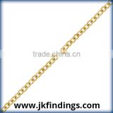 1/20 14K Gold Filled Jewelry Findings 1132 Cable Chain Footage (1.2mm) GP