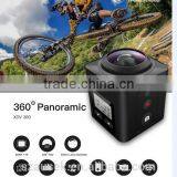 360 degree camera VR Mode sport action camera high resolution mini DV cam Waterproof 30M