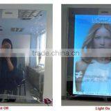 Super Silm Advertising Magic Ultra Thin Light Box With Sensors in Hotel and Mall thumbnail-1