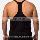 100% Polyester Quick Dry Dri Fit Mens Stringer Tank Top Custom Design Factory Price thumbnail-4
