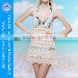 Summer dress design sexy fashion crochet beach dress/beach dress for one size