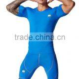 Wholesale Youth Gym Compression Cool Sexy Wear Fabric Dark Blue thumbnail-4