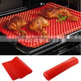 BPA Free washable high quality FDA food grade 280 C silicone baking mat mould cooking mat oven baking tray