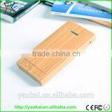 Unique Wooden Power Bank, Mobile Power Supply, Mobile Phone Power Charger