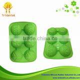 2015 Kitchen Utensils Eco-friendly Baking Love Cups Tools 6-Cup Silicone Baking Cups thumbnail-2