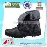 Black Canvas Upper PVC Outsole Cheap Women Ankle Boot thumbnail-4