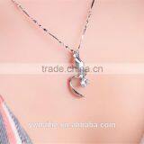 Daihe Fashion Necklace With 925 Sterling Silver&crystal thumbnail-2