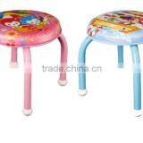Metal Children Chairs Colorful Baby Chair Cartoon Printing Kid Chairs thumbnail-2