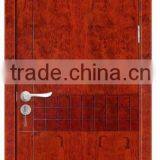 Flat Solid Wood Interior pvc mdf Door