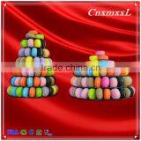 2016 Fast-sell New Patent Multifunctional Macaron Tower ,10 Tier Classic Tower Stand ,Macaron Display Tray,macaron Packaging thumbnail-3