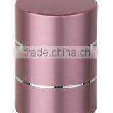 Color Round Small Aluminium & Plastic Compact Powder Puff Container thumbnail-1