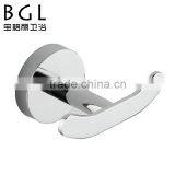 2015news Zinc Alloy Bathroom Design Chrome Finishing Robe Hook