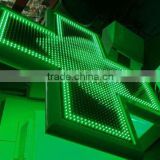 wholesale alibaba china programmable two sides 80cm outdoor 2014 green led sign edit software