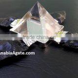Black Obsidian Arrowhead Agate Energy Generator : Agate Crystal Quartz Pyramid : Agate Energy Generator Tools thumbnail-2