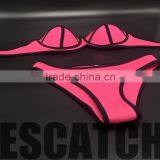 Hot Sale Style Women Lady Adult Sexy Bikini Well Sell Push Up Padded Cup Neoprene Bikini thumbnail-5