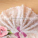 Bright Yarn Rose Flower Pattern French Lace Trimming For Prom Dresses thumbnail-3