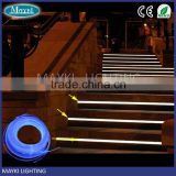 4mm polymer side lit fiber Optic Cable for outdoor stairs lighting using