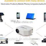 New Mini Projector UC30 Mobile Power Supply Power 1080p Support Lcd Projector Movie Projector New Mini 150lumens Projector thumbnail-2