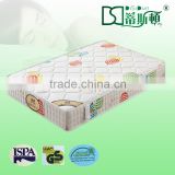 Compressed rolled up high-resistant 7 zone cold foam mattress with removable knitting cover DS-E12