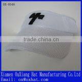 2014 Manufacturer Customized Embroidery White Mesh Sun Visor thumbnail-1
