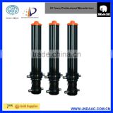 multi-stage telescopic hydraulic cylinder with outer cover