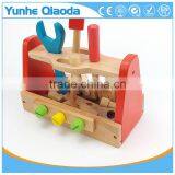 Take-Along Tool Kit Wooden Construction Toy (24 Pcs)wooden Toolbox Play Set thumbnail-4