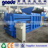 High Quality HPM Scrap Plastic Horizontal Baler thumbnail-1