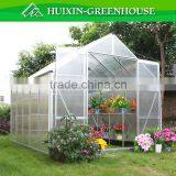 Popular Grey Colour Polycarbonate Greenhouse Style for Sale HX65126-1 thumbnail-1