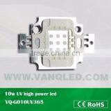 10w UV High Power Led 365nm,380nm,400nm Led for uv Flatbed Printer thumbnail-1