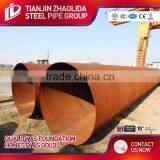 Carbon Steel Sprial Ssaw Pipe / Ssaw Steel Pipe thumbnail-5