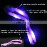Concert Event Used Led Bracelet Activated Nylon Led Remote Wristbands thumbnail-3