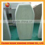 Black High Polished Marble Modern Upright Headstone thumbnail-6